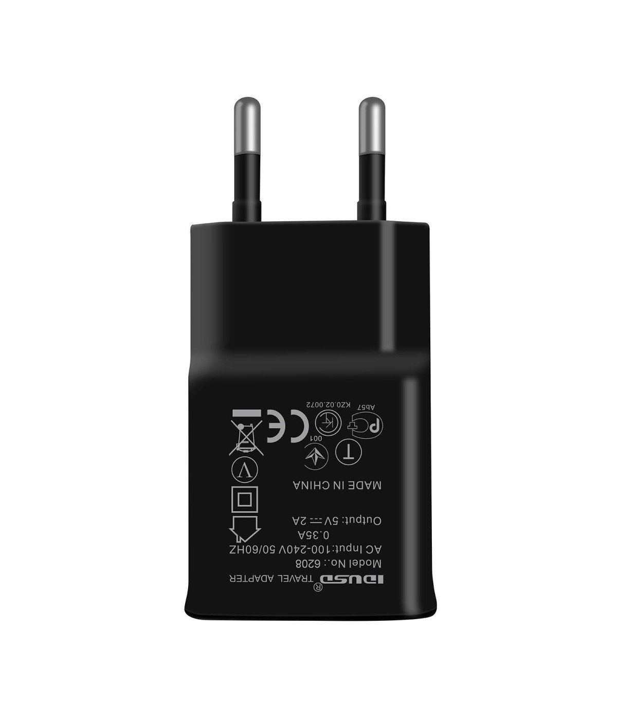 Cargador Viaje Micro-Usb(V8) 2 in 1 - 6201A