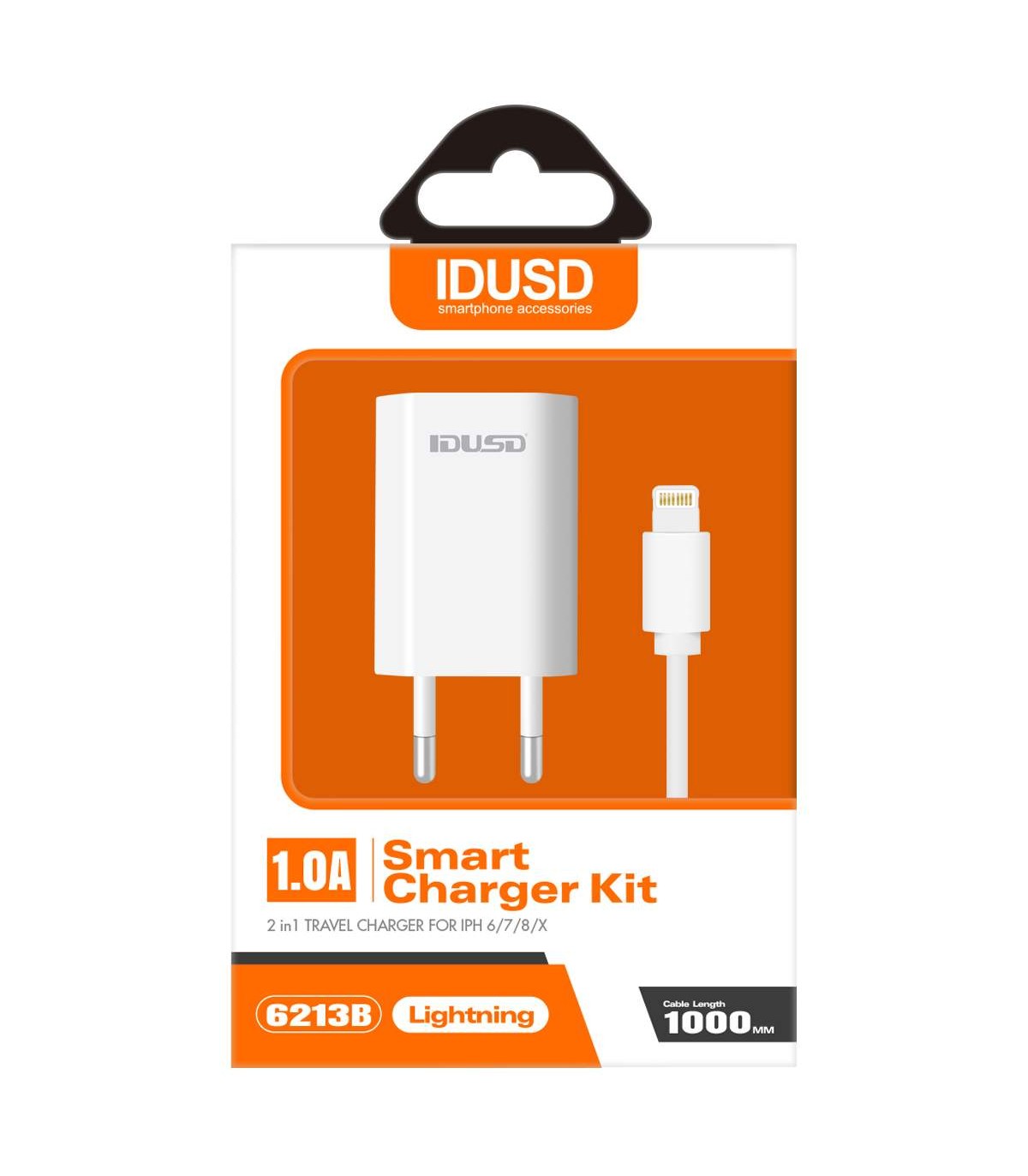 *OFERTA Cargador Lightning IPH5/6  2in1 - 6213B