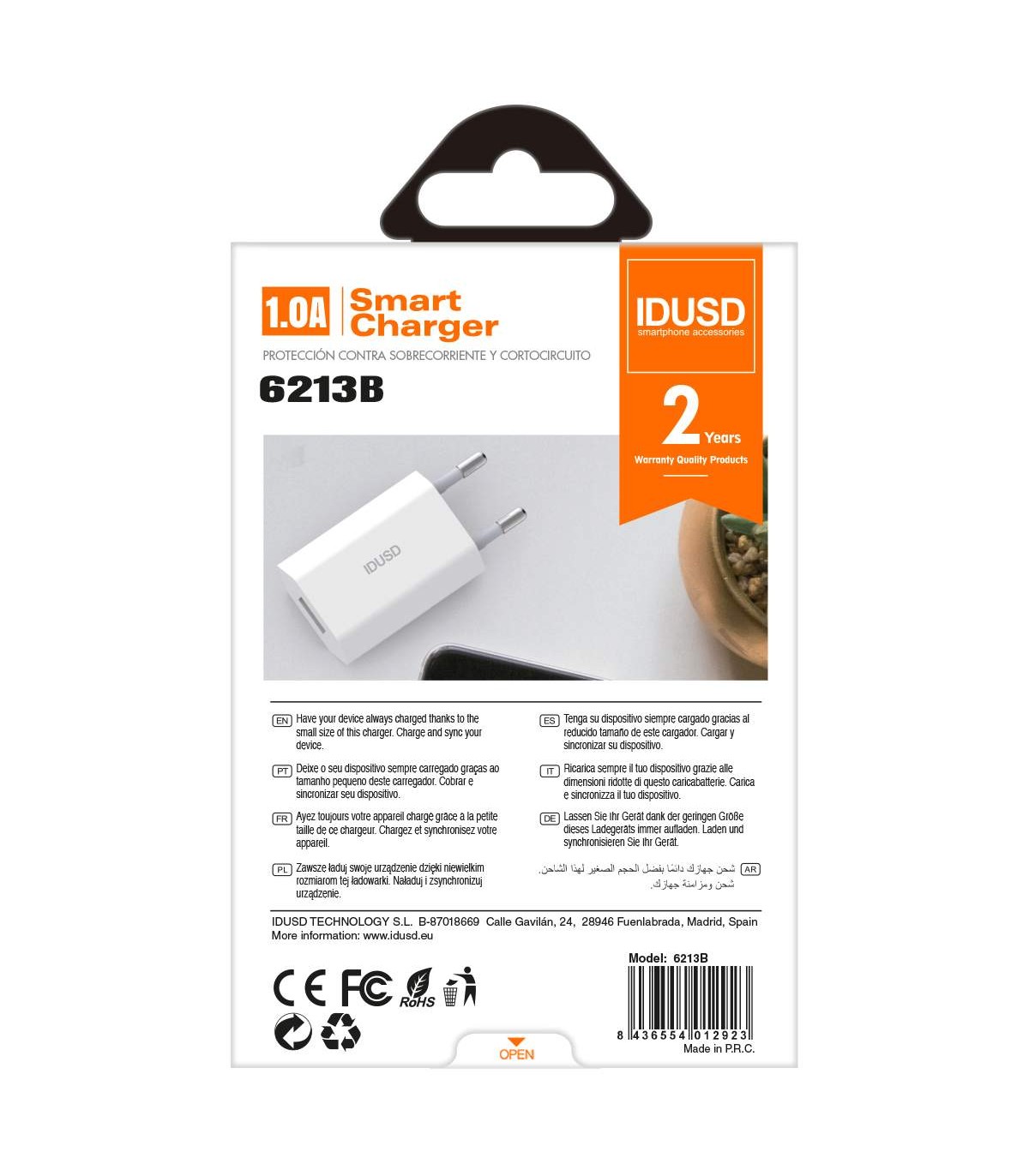 *OFERTA Cargador Lightning IPH5/6  2in1 - 6213B