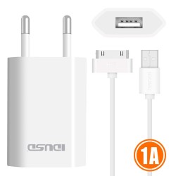 Cargador Viaje iPhone 4 1U 1A - 6202B