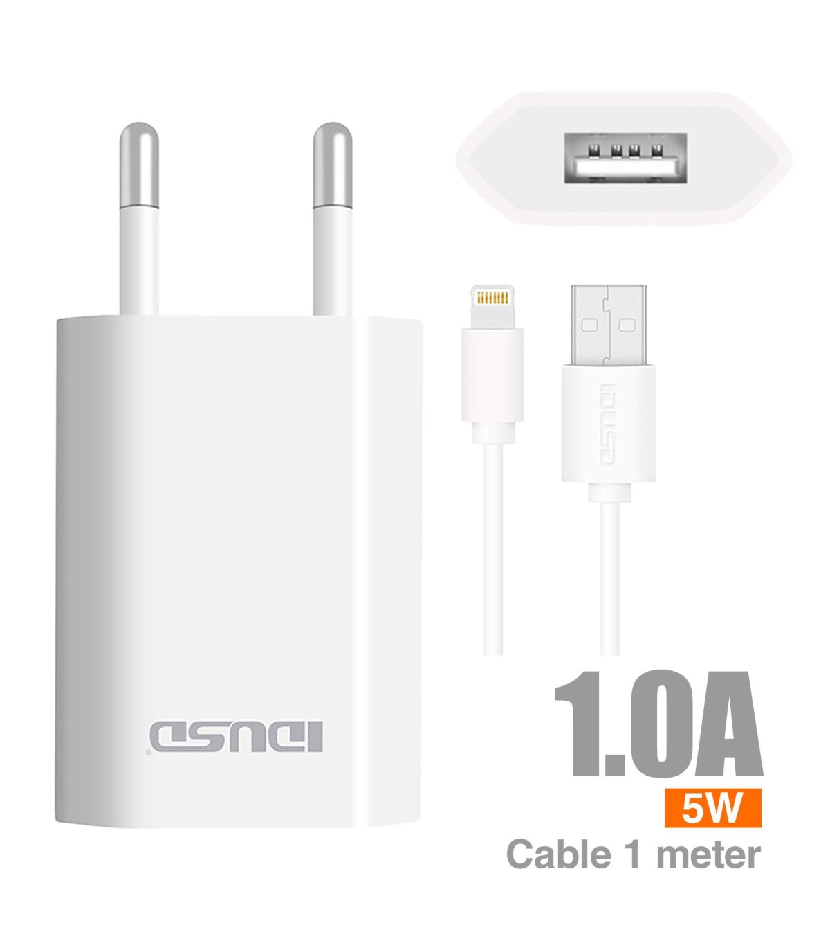 *OFERTA Cargador Lightning IPH5/6  2in1 - 6213B