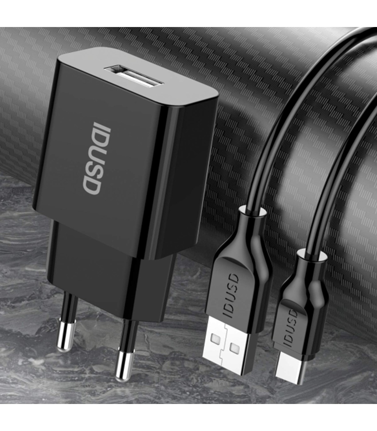 Smart Charger 1U 2.4A + Type C - D73A