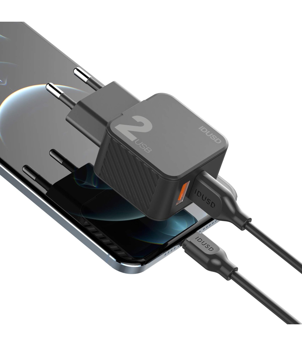 *OFERTA Charger 2USB 2.4A + Micro 2M - D81A