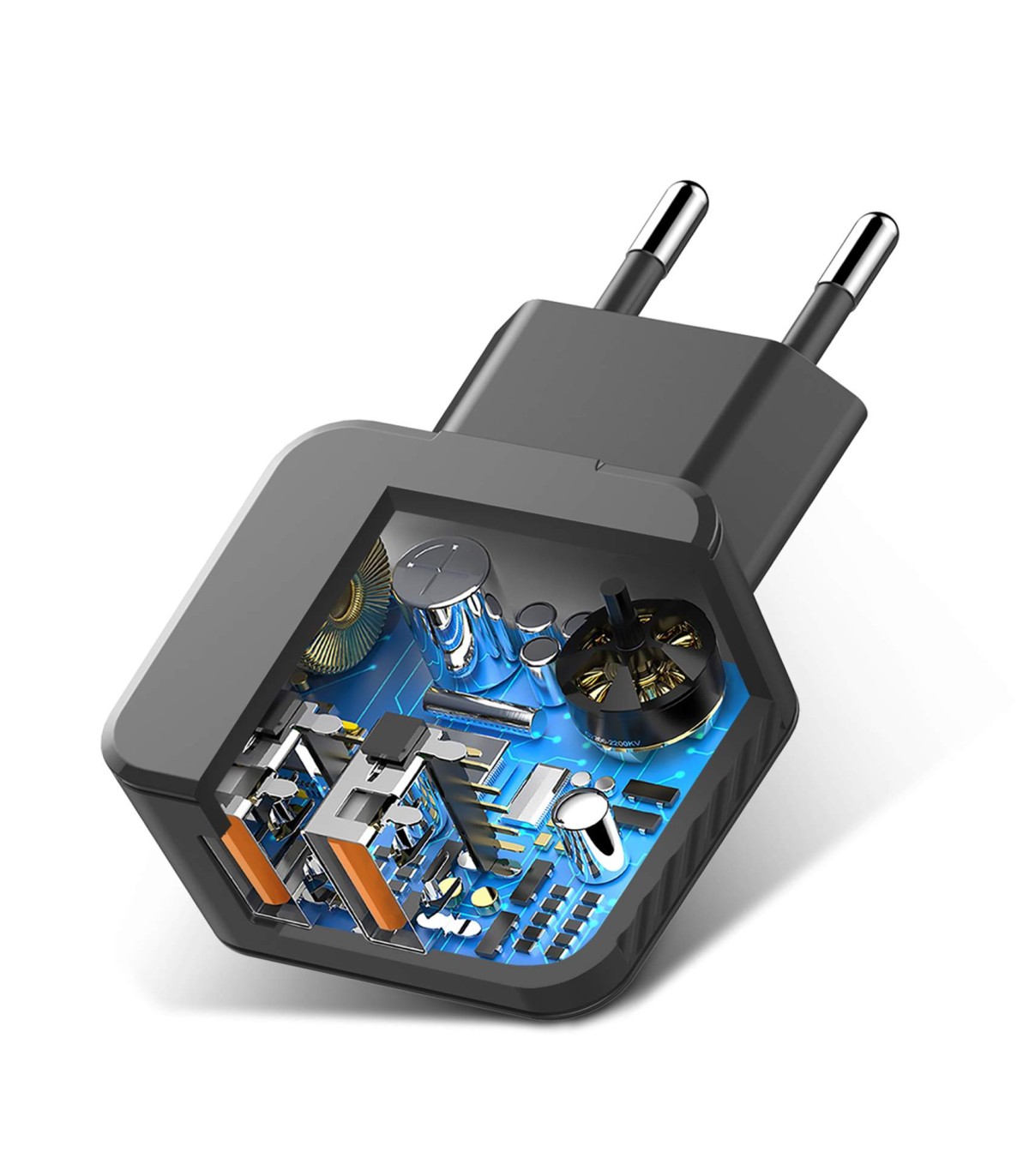 *OFERTA Charger 2USB 2.4A + Micro 2M - D81A