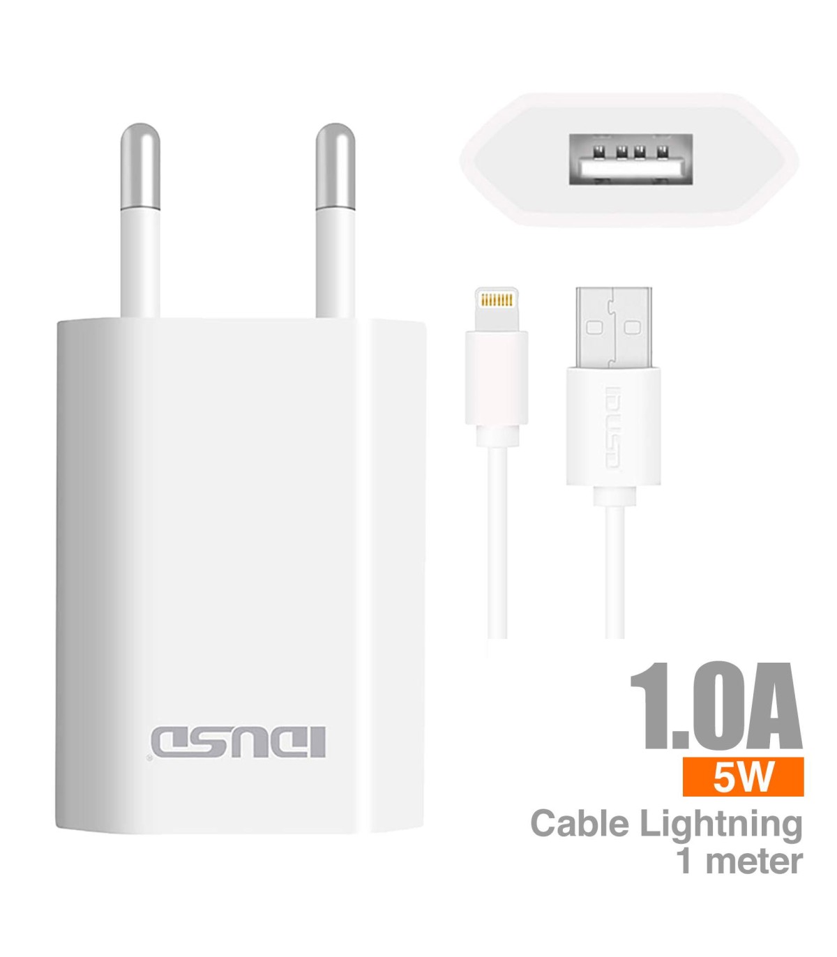 *OFERTA Cargador Lightning IPH5/6  2in1 - 6213B