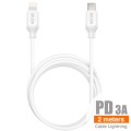 PD Cable USB-C a Lightning 3A 2M- C72B