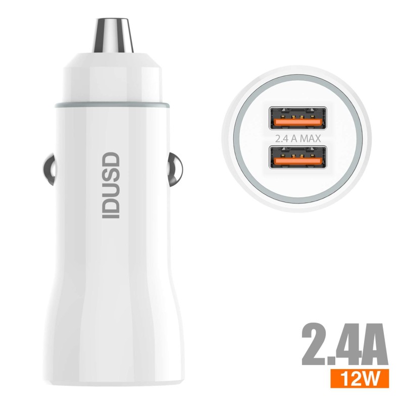 Car Charger 2-USB 2.4A - F20B