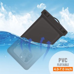 Funda Playa PVC Flotante Negro - S13A