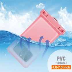 Funda Playa PVC Flotante Rosa - S13F