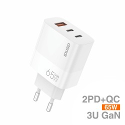 Cargador GaN PD 65W 3 Ports - D150B