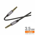 Cable Audio Nylon 3.5mm 3Pin M/M 1M - C202A