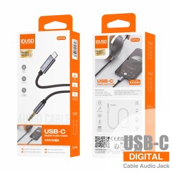 Cable Audio USB-C a Jack 3.5mm M/M 1M - C211A