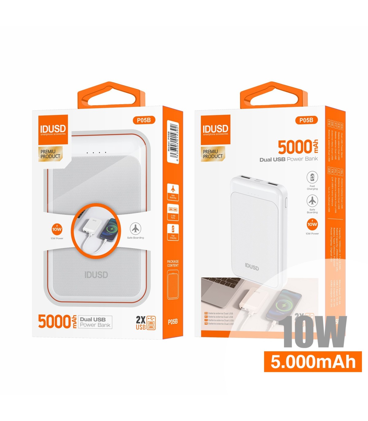 Power Bank 5.000mAh 10W - P05B