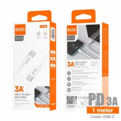 Cable PD USB-C a USB-C 1M 3A - C106B