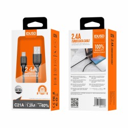 Turbo Cable Micro-usb 1.2M 2.4A - C21A