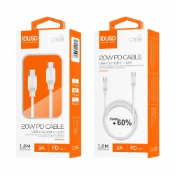 PD Cable USB-C a USB-C 3A - C33B