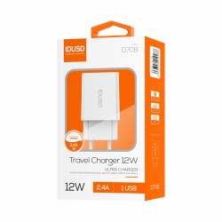 Smart Charger 1U 2.4A 12W - D70B