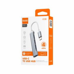 Mini HUB USB-C 3.0 4in1 - K12B