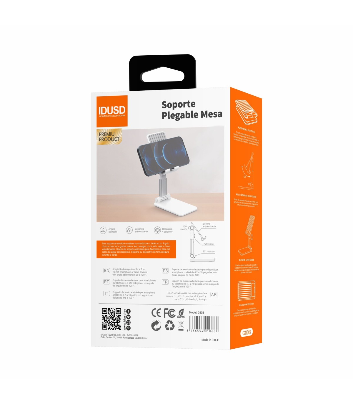 Soporte Plegable Mesa  - G80B