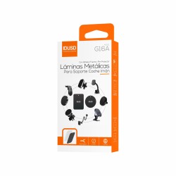Placa Metal para Soporte Coche Iman G16A