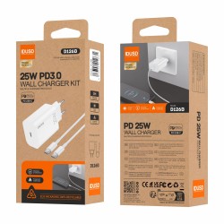 ECO Cargador PD 25W + PD USB-C - D126B