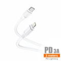 Turbo Cable USB-C a Lightning PD 3M 3A - C135B