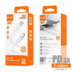 Turbo Cable USB-C a USB-C 3M 3A - C136B