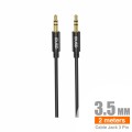 Cable Audio PVC 3.5mm 3Pin M/M 2M - C214A