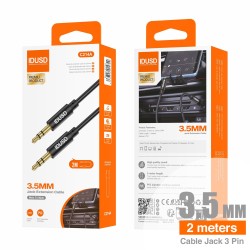 Cable Audio PVC 3.5mm 3Pin M/M 2M - C214A