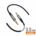 Cable Audio Nylon 3.5mm 3Pin M/M 2M - C215A