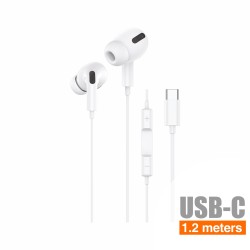 Auriculares USB-C Digital H33B – Sonido HD & Control Total
