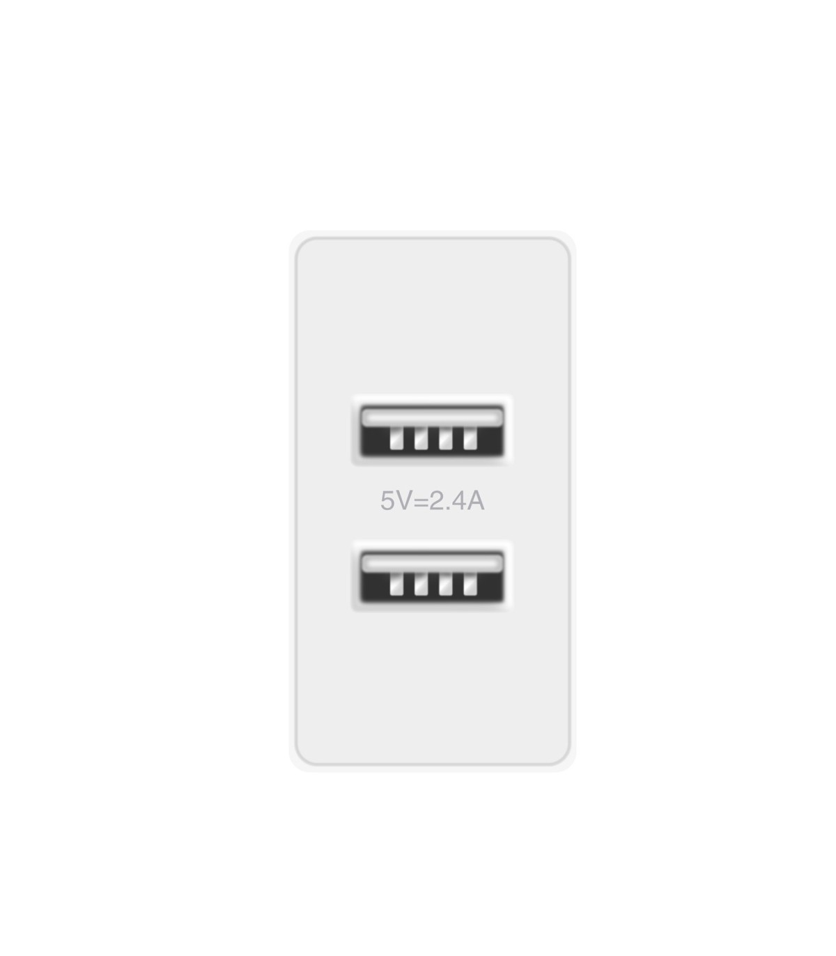 *OFERTA Dual Charger + Cable Type-C 2.4A EU-023