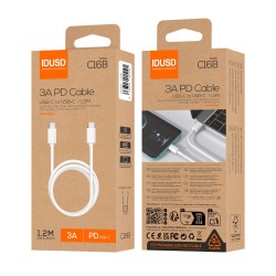 Cable Eco USB-C a USB-C 3A - C16B