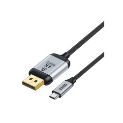 Cable USB-C a DisplayPort 1.8M – 4K a 60Hz, Alta Definición