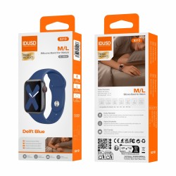 Correa de Silicona 42-49mm M/L Azul - S21D