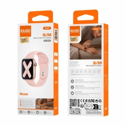 Correa de Silicona 42-49mm S/M Rosa - S22F