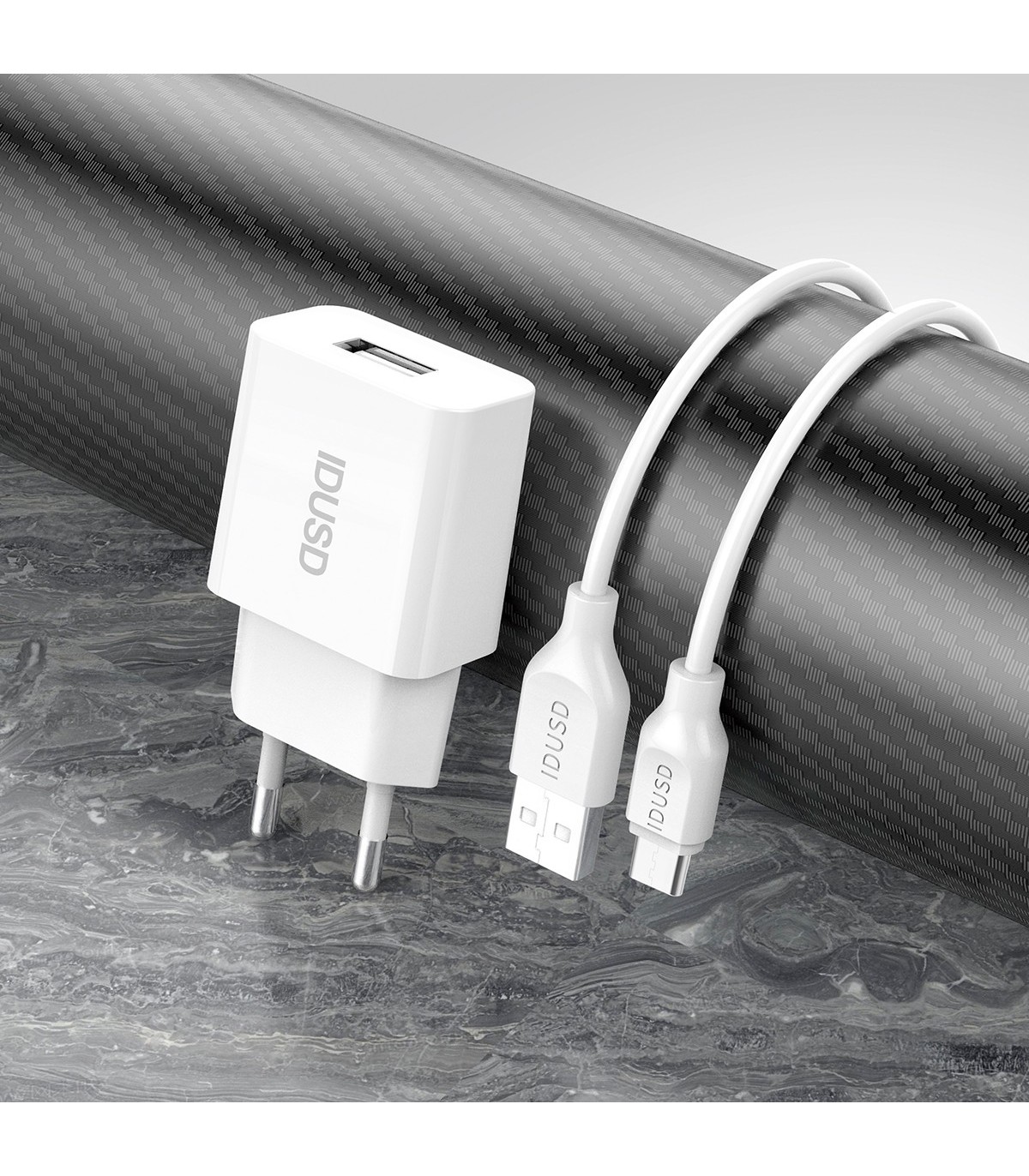 *OFERTA  Smart Charger 1U 2.4A + USB-C - D73B1