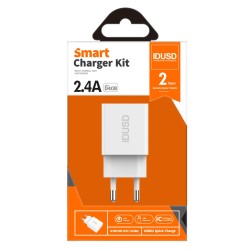 *OFERTA  Smart Charger 2U 2.4A 12W - D40B1