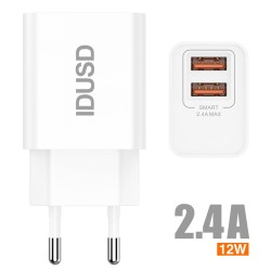 *OFERTA  Smart Charger 2U 2.4A 12W - D40B1
