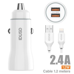 *OFERTA  Car Charger  + Cable Lightning - F22B1