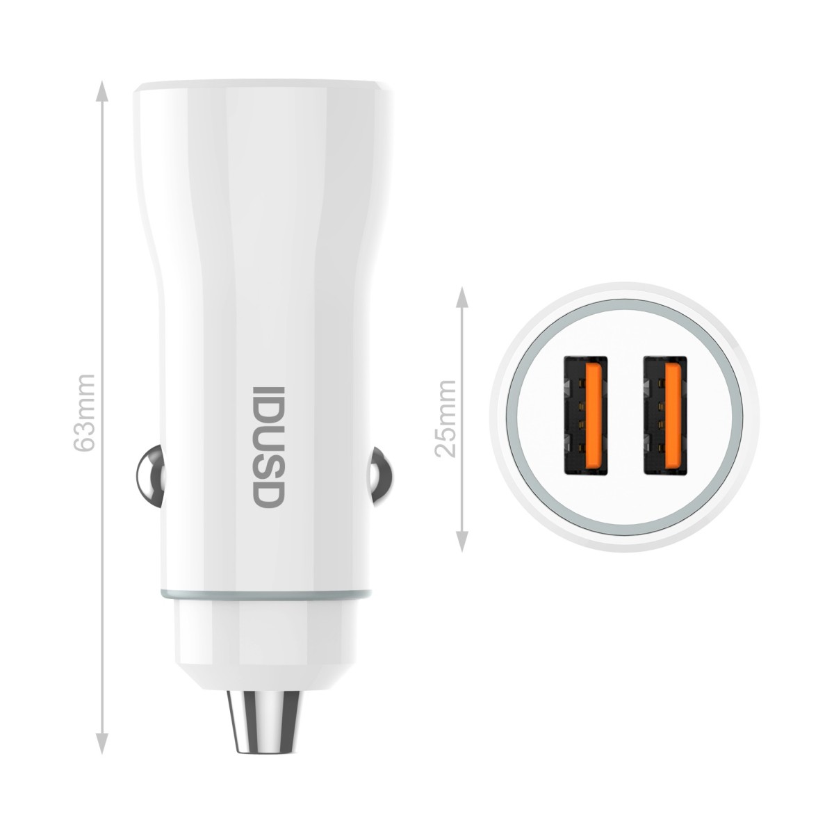 *OFERTA Car Charger + Cable USB-C - F23B1