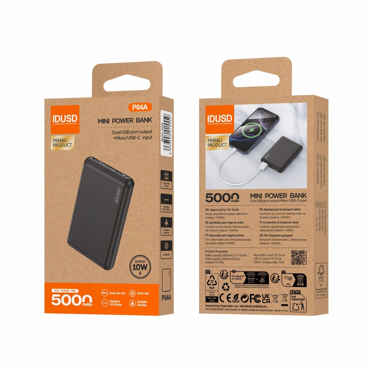 ECO Power Mini 5000mAh  - P04A