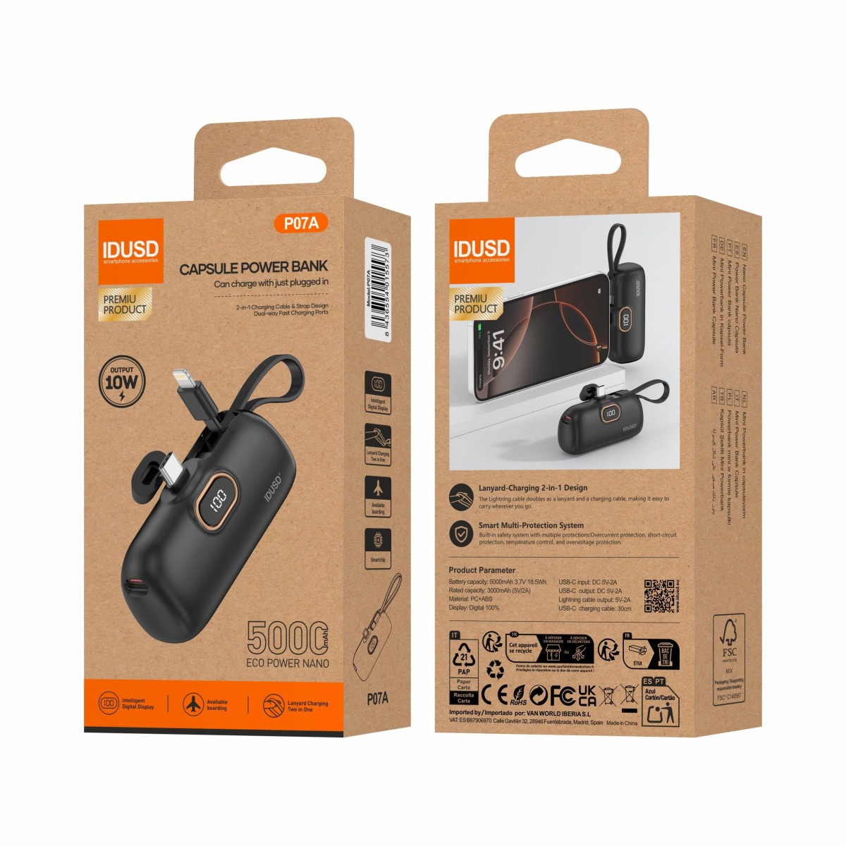 ECO Power Nano 5000mAh  - P07A