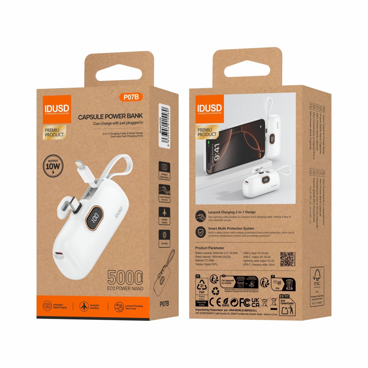 ECO Power Nano 5000mAh - P07B