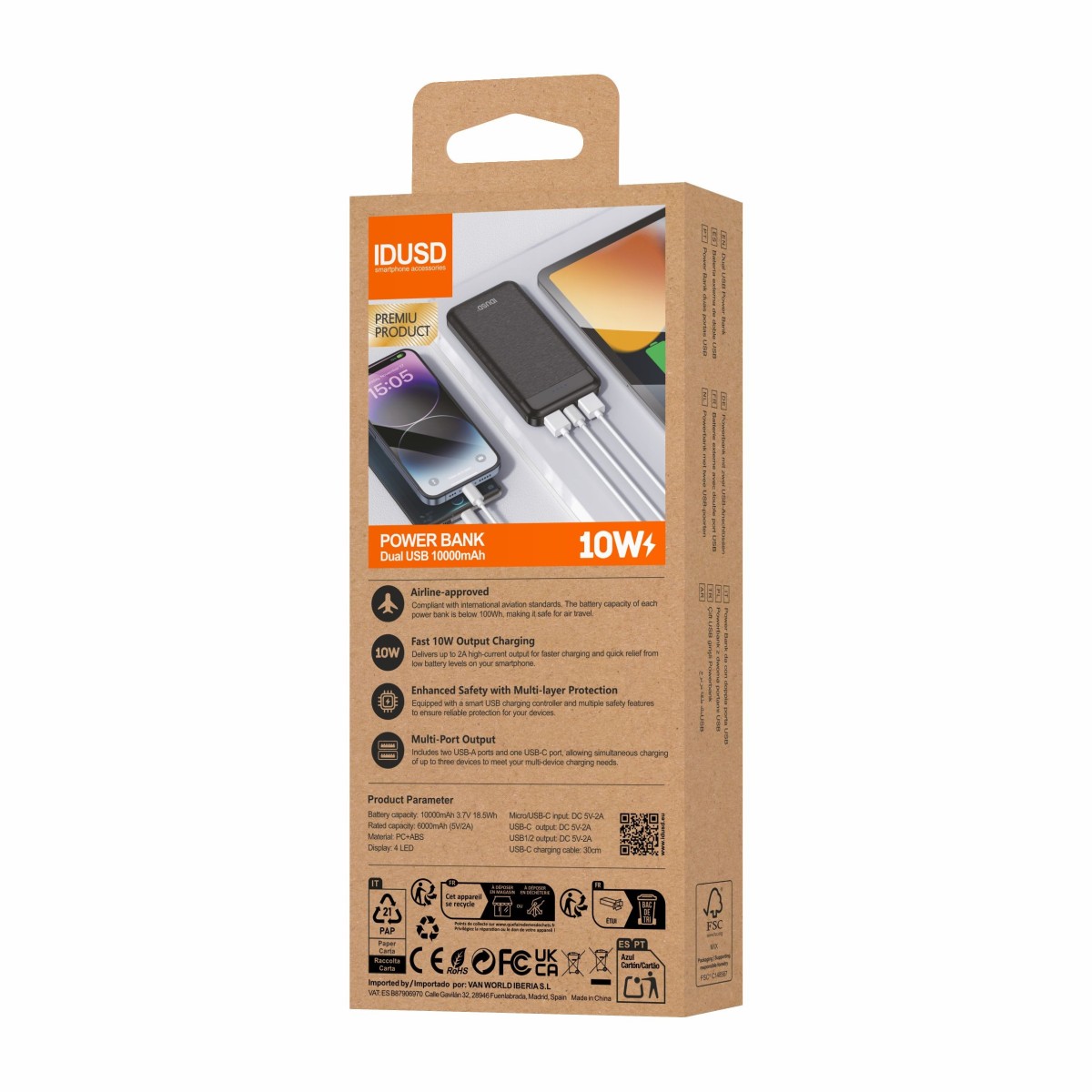 ECO Power Duo 10.000mAh -  P13A