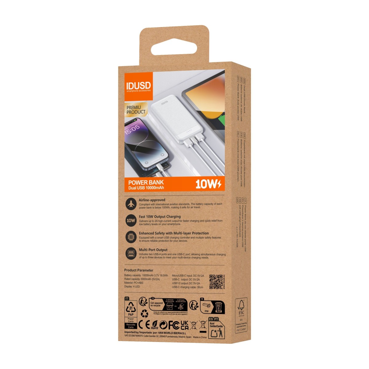 ECO Power Duo 10.000mAh  - P13B