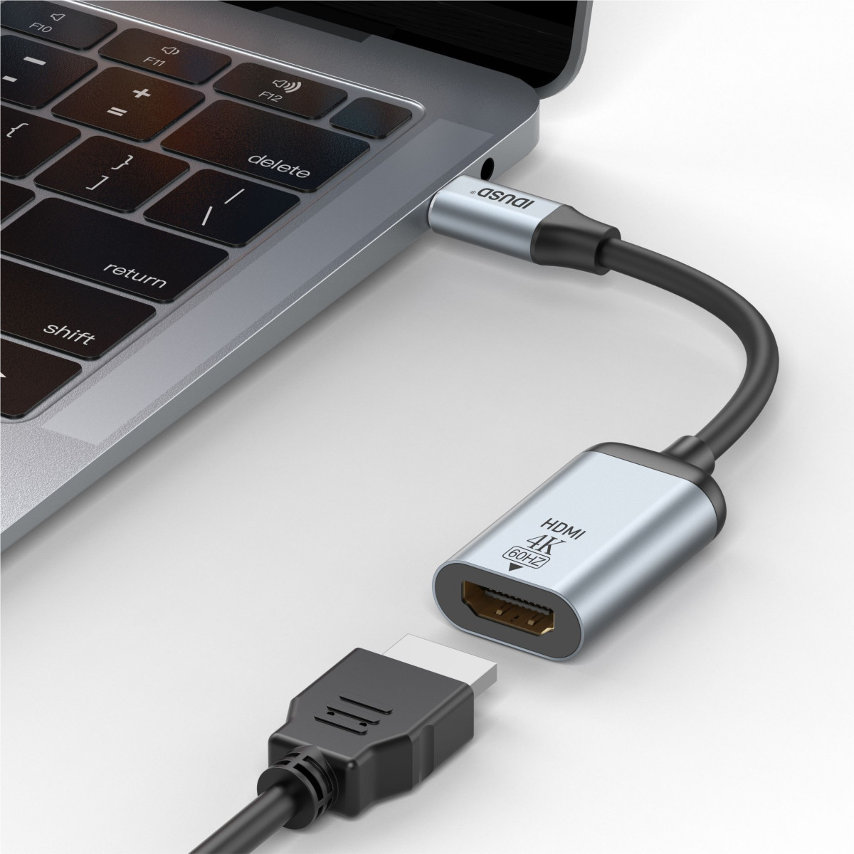 Cable USB-C a HDMI 60Hz 18 cm - K34A
