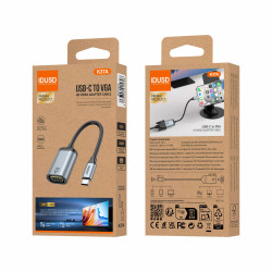 Cable USB-C to VGA 4K 18cm - K37A