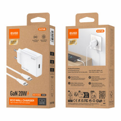 Cargador GaN PD20W 1C - PD USB-C - D276B