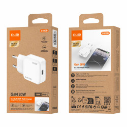 Cargador GaN PD20W 1C - D300B